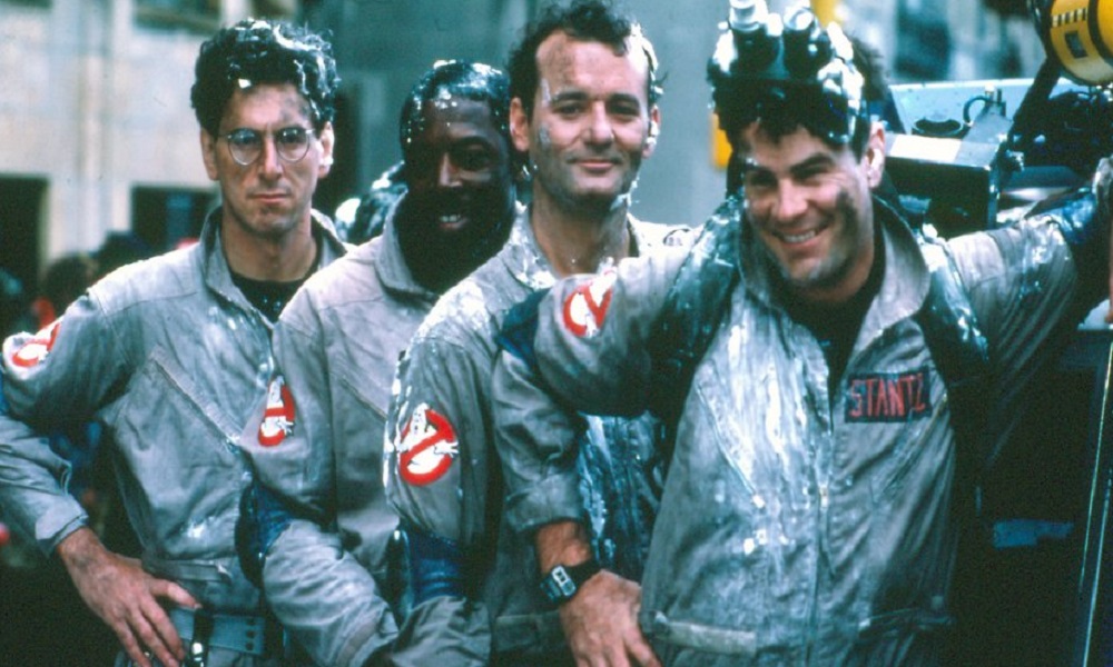 Una scena del film Ghostbusters