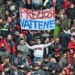 Genoa-Atalanta, striscione "Preziosi vattene" (ANSA/SIMONE ARVEDA)