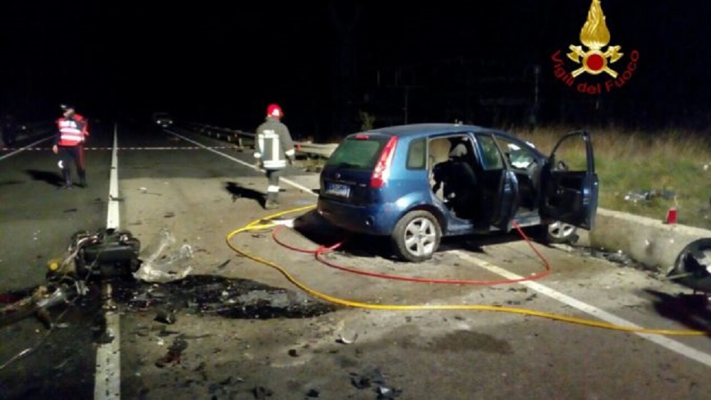 Gubbio, tre persone morte in un incidente frontaleGubbio, tre persone morte in un incidente frontale