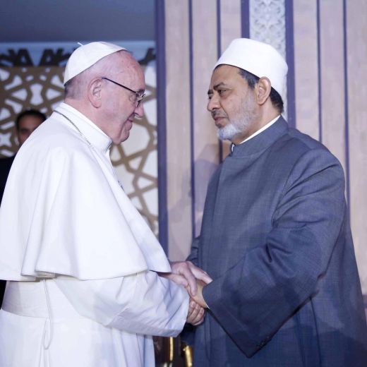 Ancor papa Francesco con il Grande Imam di Al Azhar