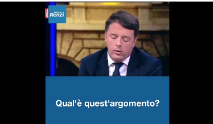 Renzi e il sindaco di Prato (foto Ansa)
