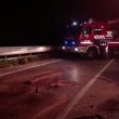 Incidente sulla Romea, i mezzi di soccorso