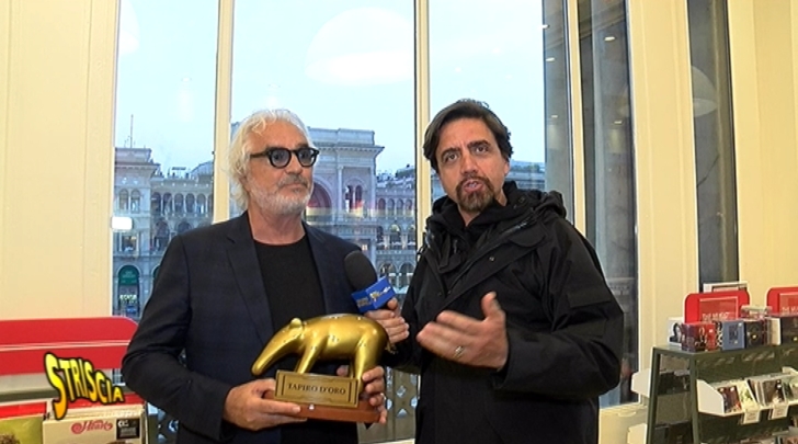 Flavio Briatore, Tapiro d'oro per presunta rottura con Gregorac