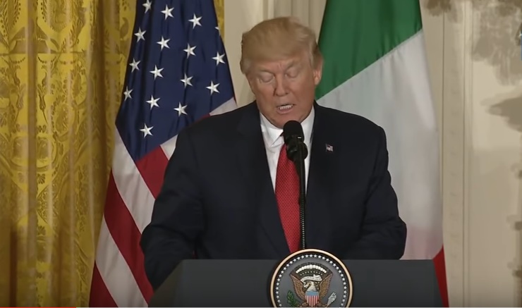 Trump a Gentiloni: "Pavarotti era un mio grande amico"