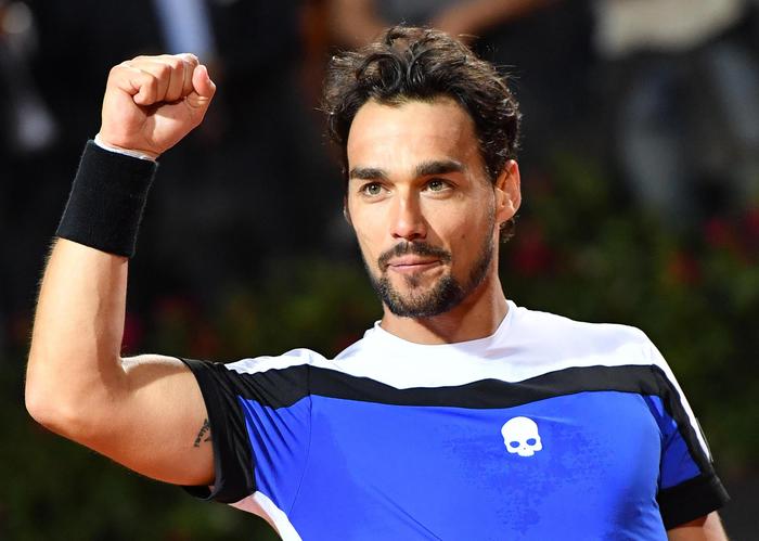 Tennis, internazionali Roma: Fognini elimina Murray, numero 1 al mondo