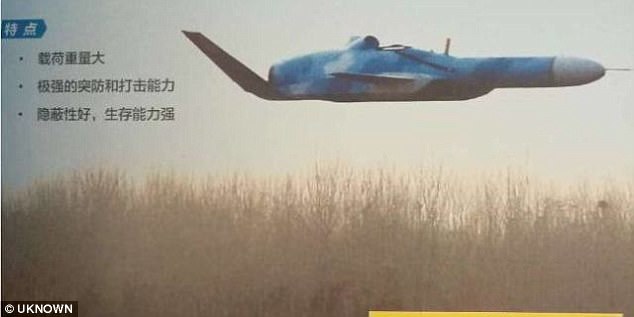 Cina, svelato il nuovo drone in grado di colpire le portaerei