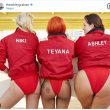 Ashley Graham, modella curvy col costume stile Pamela Anderson in Baywatch