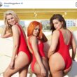Ashley Graham, modella curvy col costume stile Pamela Anderson in Baywatch