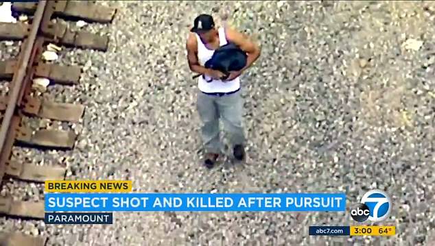 YOUTUBE Polizia uccide ladro elicottero tv riprende tutto