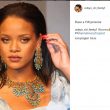 Rihanna ingrassata su fianchi e cosce