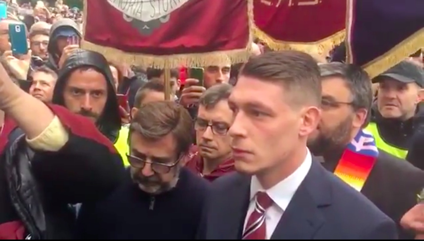 YouTube, Grande Torino: Belotti rende omaggio a eroi di Superga