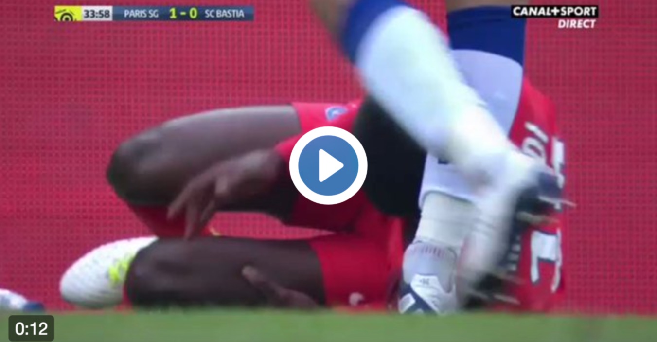 YouTube, Marco Verratti gol con calciatore a terra (VIDEO)