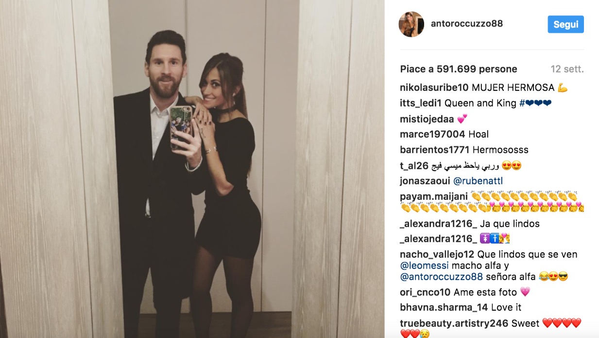 Lionel Messi e Antonella Roccuzzo si sposeranno a Rosario