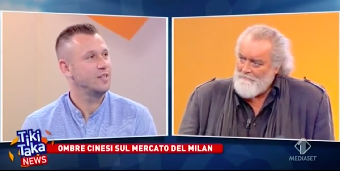 YouTube, Antonio Cassano: "Milan squadra di scappati di casa"