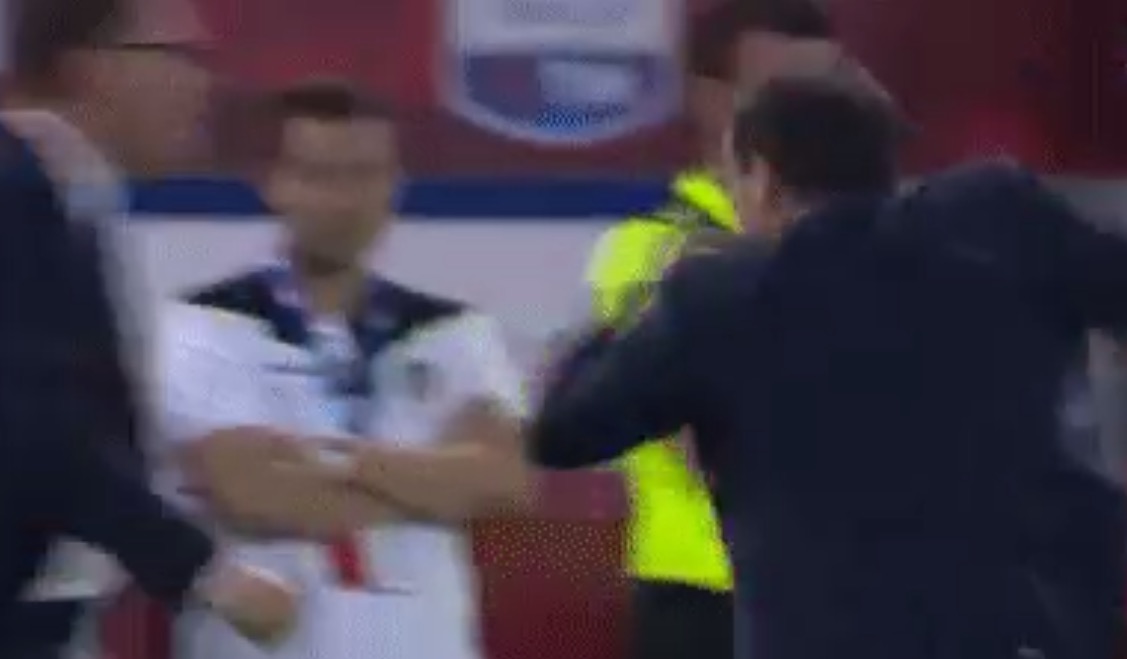 Juventus-Lazio, Allegri furioso durante finale di Coppa Italia