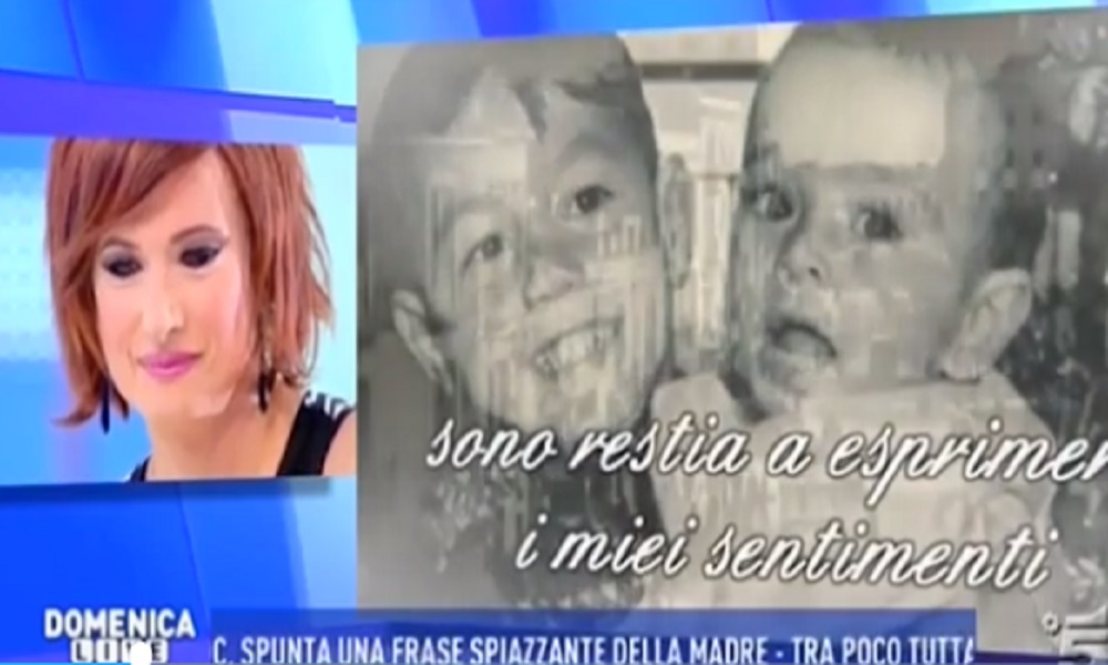 Domenica Live, Vladimir Luxuria piange in diretta VIDEO