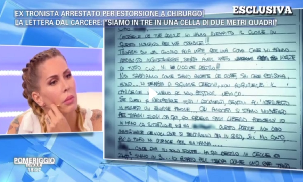 La lettera di Alessio Lo Passo