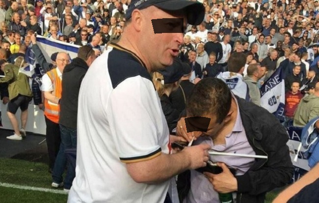 Tottenham, tifosi sniffano cocaina n campo FOTO