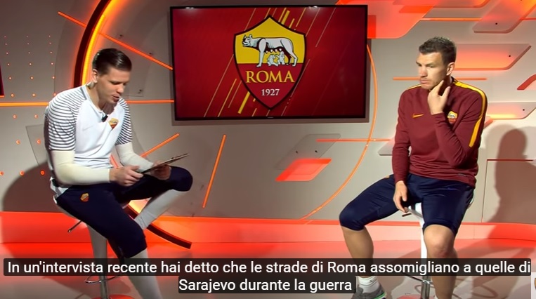 YOUTUBE Dzeko e Szczesny: "Per le strade di Roma buche e zero manutenzione"