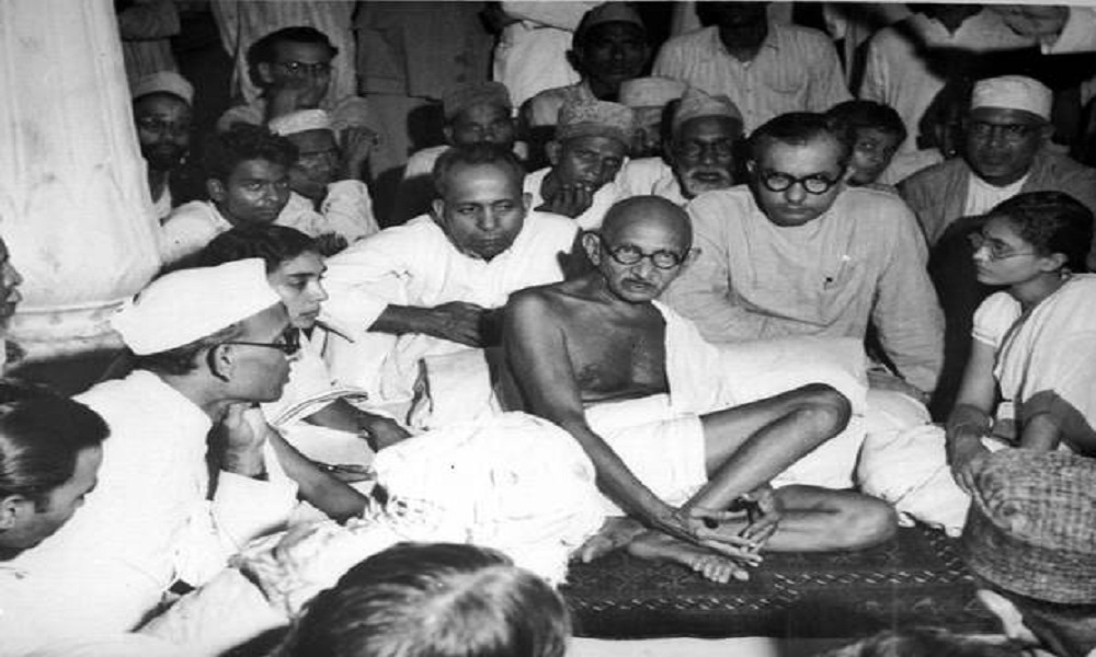 Mahatma Gandhi (foto Ansa)