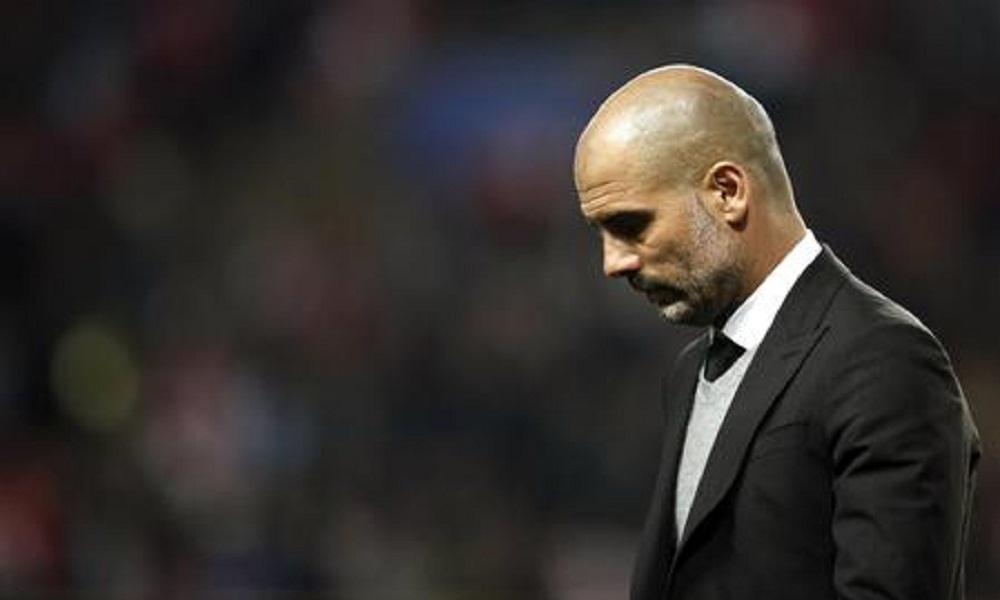 Pep Guardiola (foto Ansa)