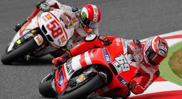 Nicky Hayden e Marco Simoncelli: la FOTO durante la gara che fa commuovere i fan