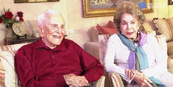 Kirk Douglas e Anne raccontano i 63 anni di matrimonio nel libro "Letters of love"