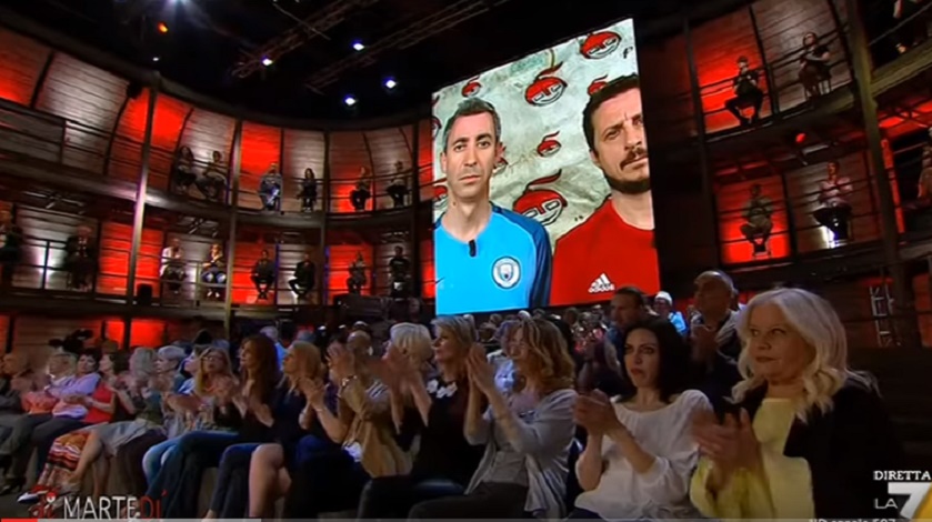 Luca e Paolo a DiMartedì: "Ad Assisi Grillo parla coi lupi, a Roma la Raggi con i topi"