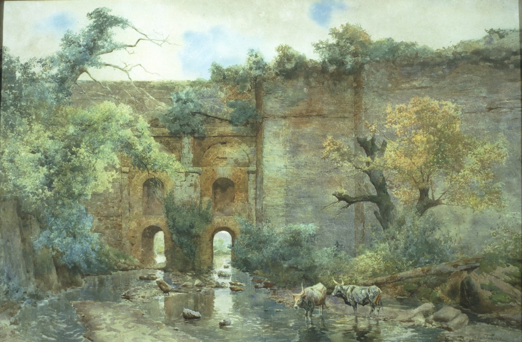 Premio acquarello 2017, "Città in trasformazione: Ettore Roesler Franz", Galleria Angelica 2 -10 maggio 2017, Roma