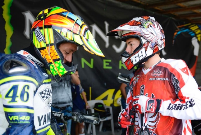 Nicky Hayden, Valentino Rossi: "Sento solo un grande vuoto"