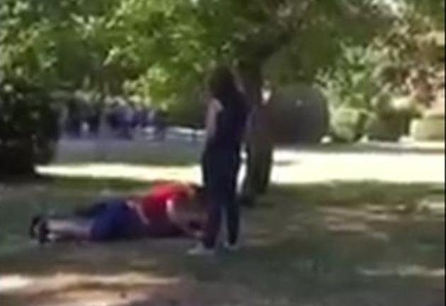 Il video della coppia che fa sesso nel parco di Viterbo