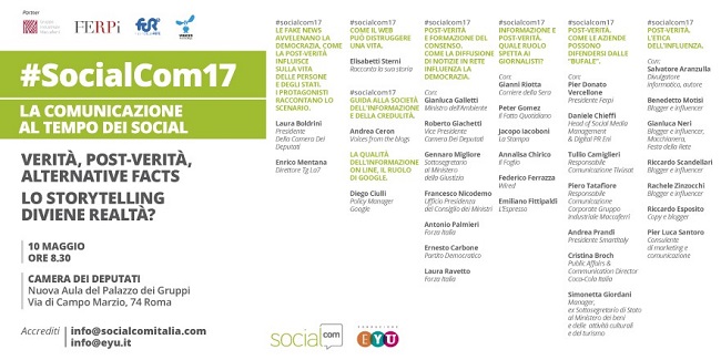 Fake news, bufale e post verità: Il convegno di Socialcom alla Camera dei Deputati