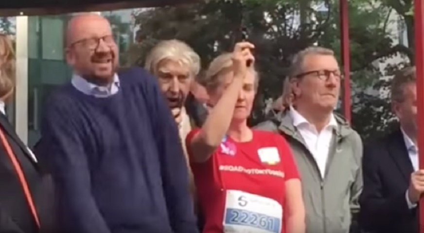 Principessa Astrid spara per dare via alla gara: premier belga è troppo vicino, danni permanenti al timpano