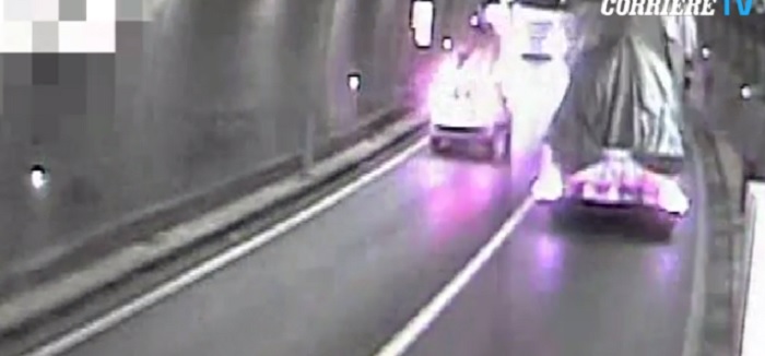 Statale 36, la spaventosa sequenza degli incidenti VIDEO