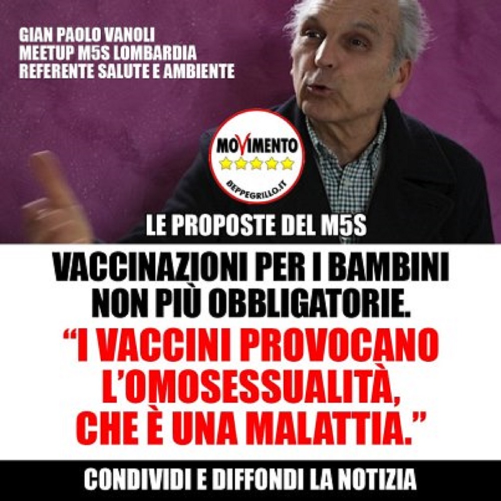 M5S contro i vaccini: ecco dove, come, quando