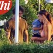 Belen Rodriguez incontra Stefano De Martino a Ibiza
