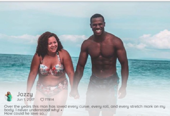 Lei posta una FOTO che diventa virale (1)