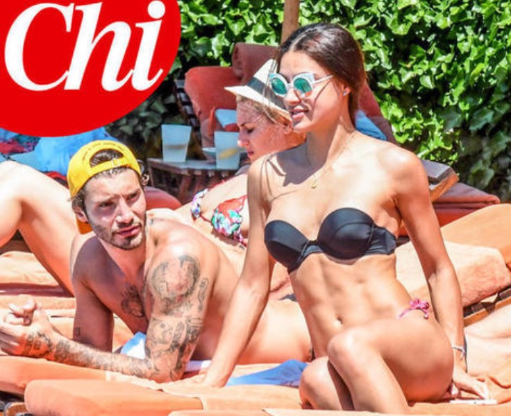 Stefano De Martino a Capri tra Dayane Mello e Desirée Popper