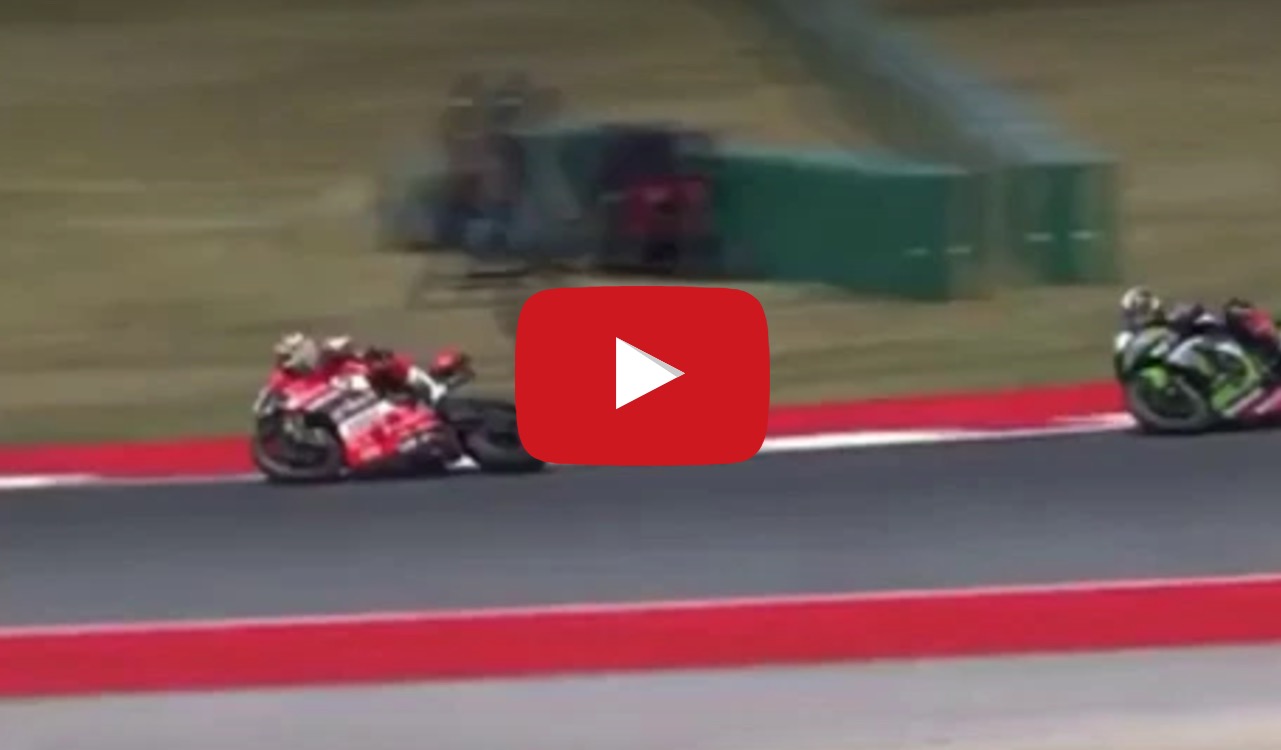 YouTube, Superbike: Chaz Davies incidente Misano, trauma toracico