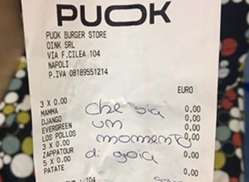 Napoli, bimbi malati di cancro ordinano la cena. La sorpresa è commovente FOTO