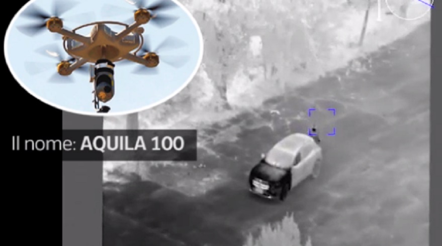 Aquila 100, il super-drone che vede tutto: individua un uomo nel bosco a 10 km