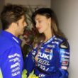 Belen Rodriguez non è più desiderata ai box Suzuki: distrae Andrea Iannone