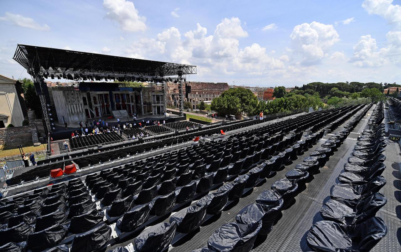 Divo Nerone, dopo il caos del debutto il kolossal chiude per una licenza