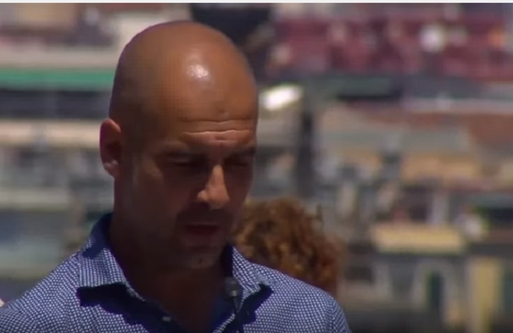 Guardiola legge manifesto indipendentista Catalogna: “Voteremo anche se Madrid non vuole"