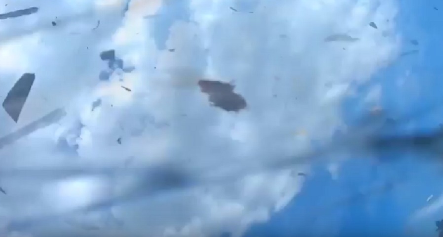 Roulotte si stacca: auto su altra corsia la centra il pieno