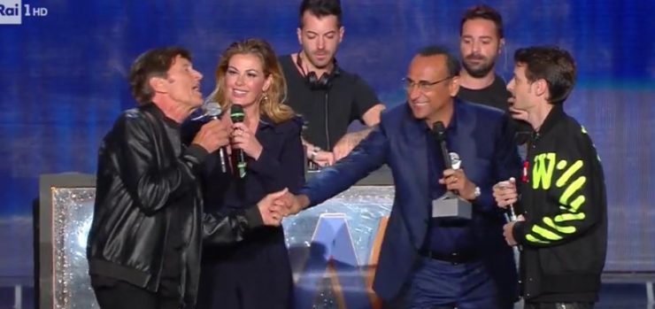 Fabio Rovazzi e Gianni Morandi, la gaffe ai Wind Music Awards: playback fuori tempo