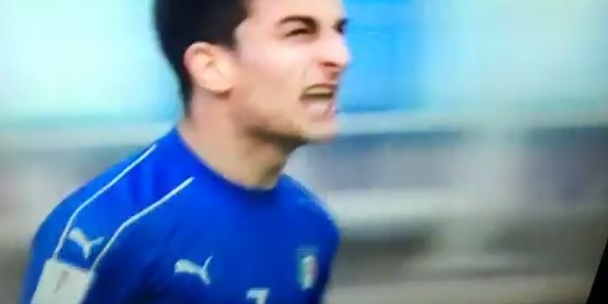 Italia-Zambia, esultanza con bestemmia per Riccardo Orsolini