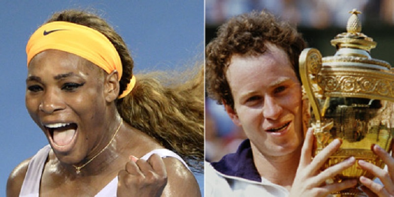 Serena Williams e John McEnroe, scintille sui social. Lui la insulta, lei risponde così