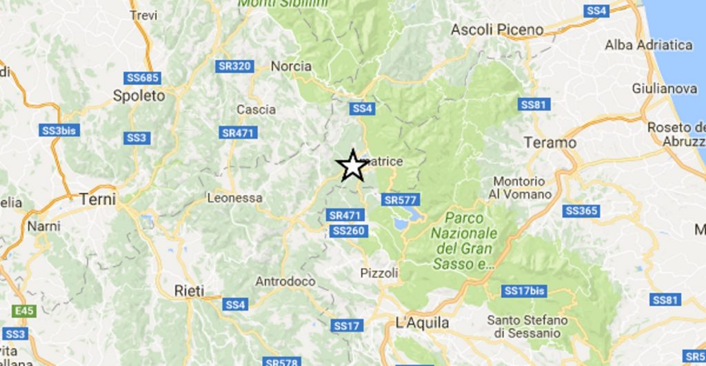 Terremoto Amatrice, due scosse in poche ore: più forte del 2.8