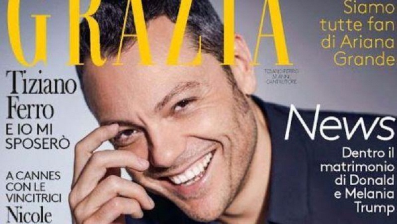 Tiziano Ferro si confessa a Grazia: "Cerco amore vero, non colleziono storielle"